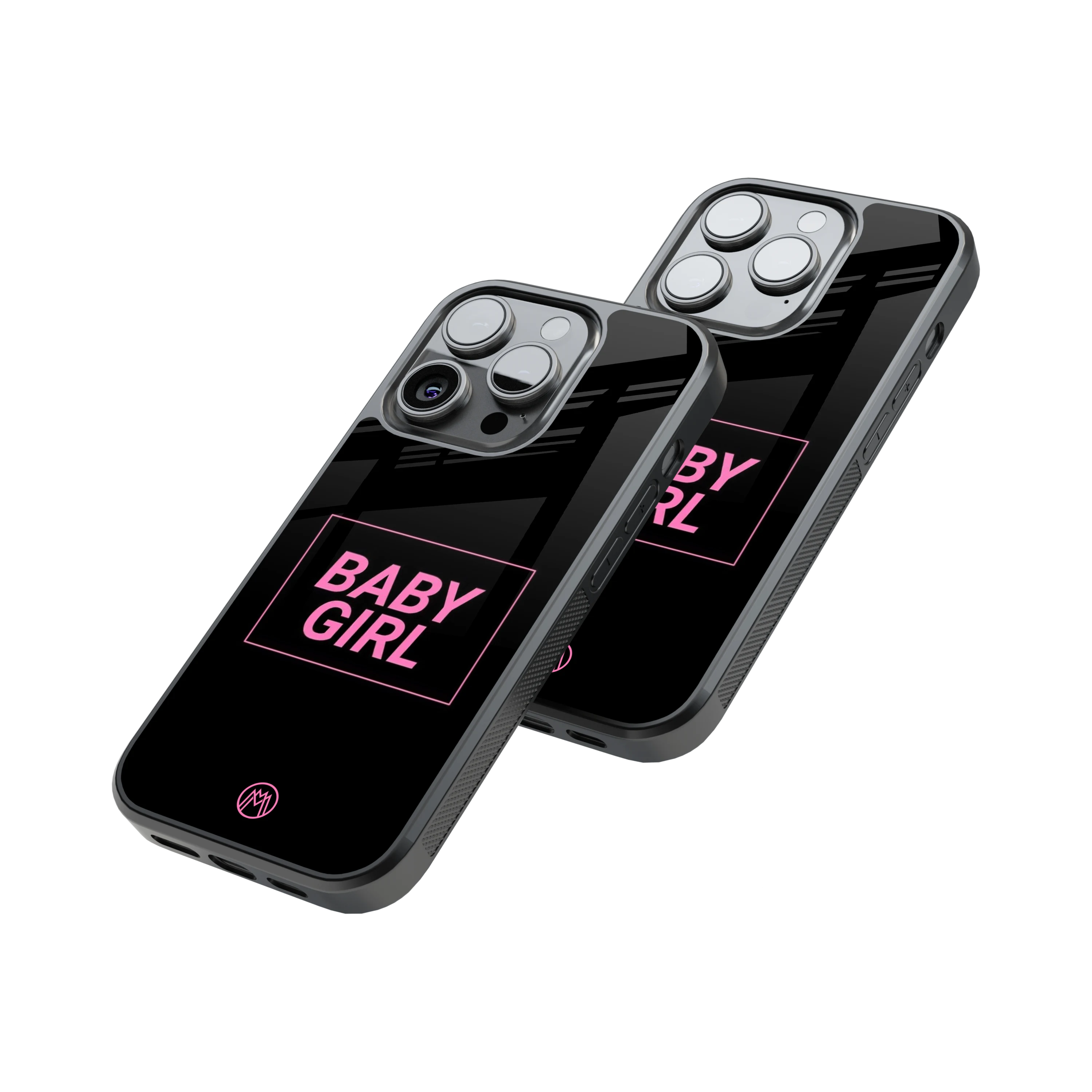 Protective Glass Back Phone Case Compatible with iPhone, Samsung, OnePlus, Pixel & More