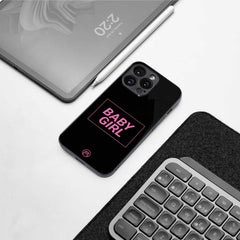 Baby Girl Phone Cover | Glass Case