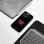 baby girl back phone cover | glass case for oneplus nord ce 3