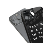 back in town back phone cover | glass case for iphone 16