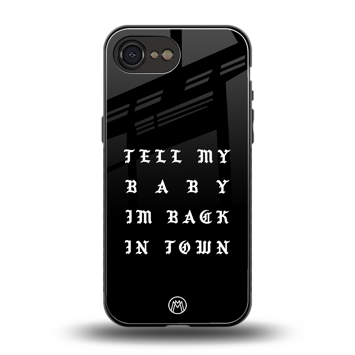 back in town back phone cover | glass case for iphone 16e