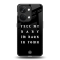 back in town back phone cover | glass case for oneplus nord 3