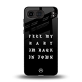 back in town back phone cover | glass case for oneplus nord 4
