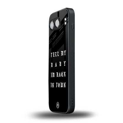 back in town back phone cover | glass case for oneplus nord 4