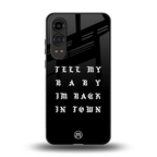back in town back phone cover | glass case for oneplus nord ce 4 lite