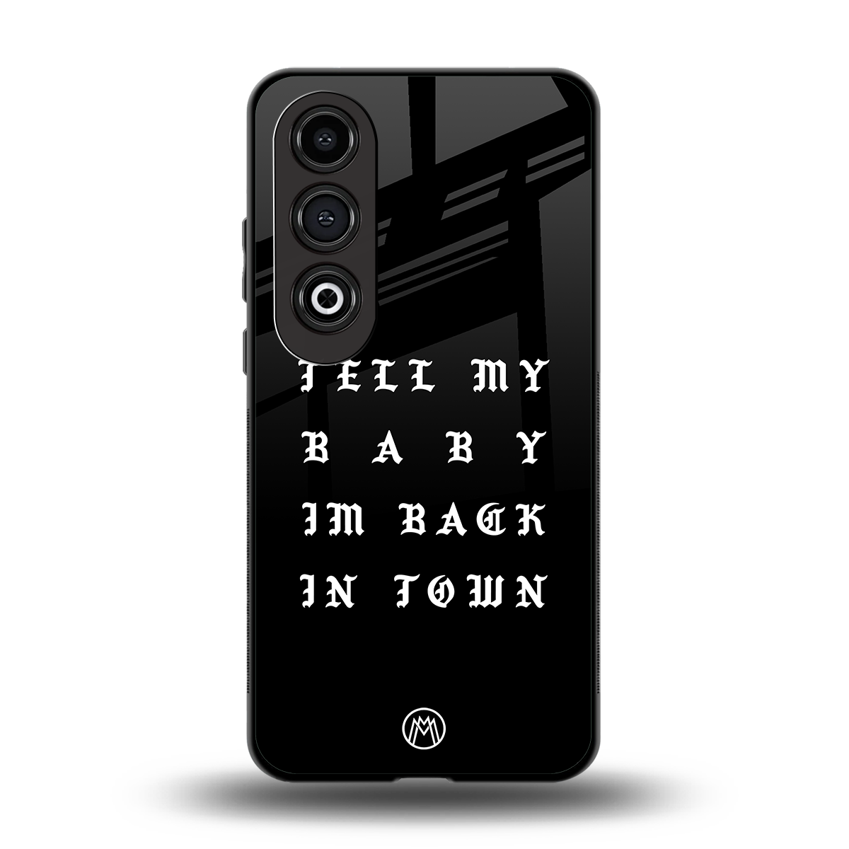 back in town back phone cover | glass case for oneplus nord ce 4