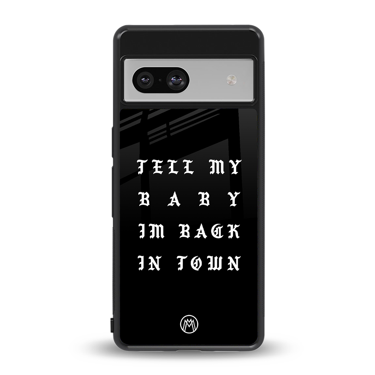 back in town back phone cover | glass case for Google Pixel 7A