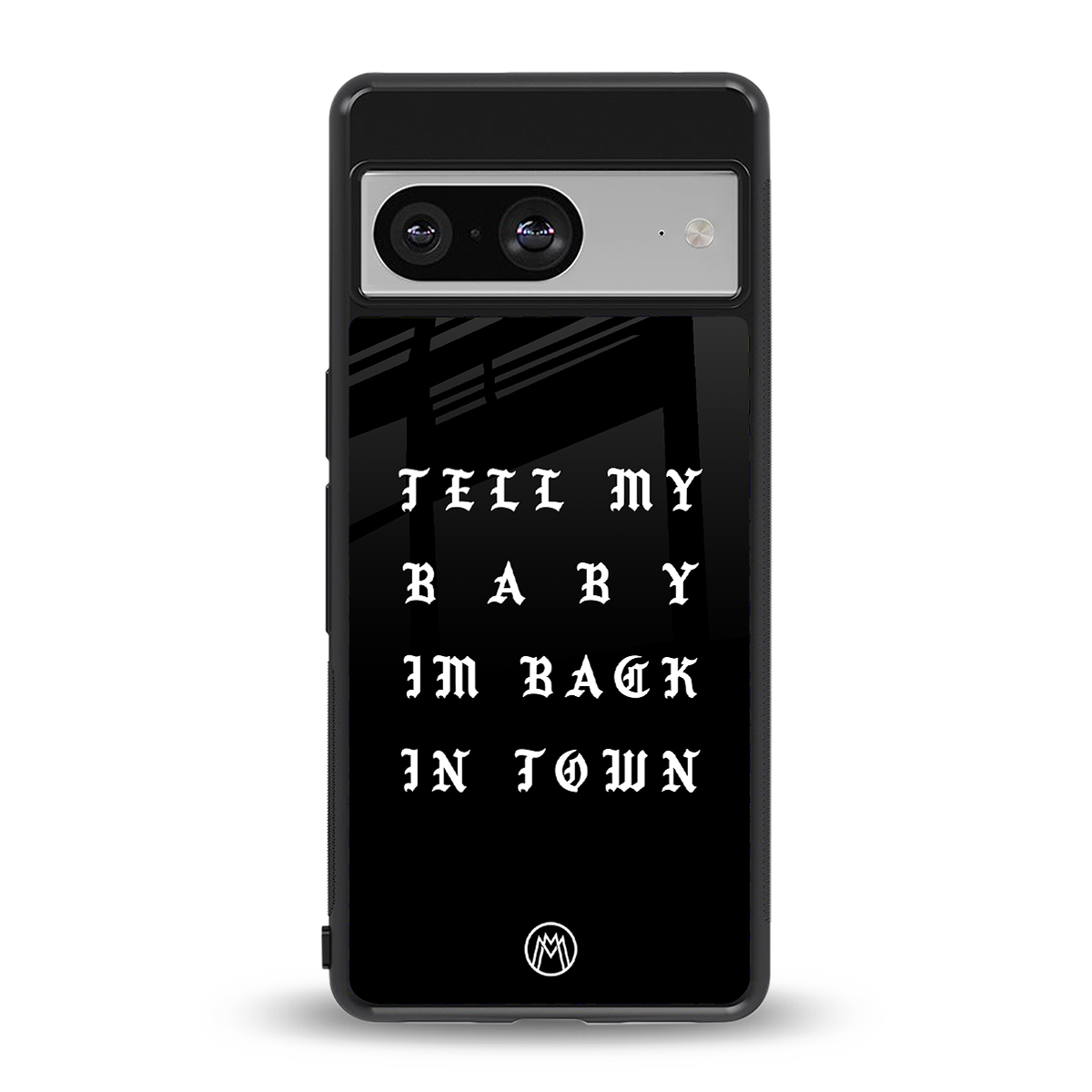 back in town back phone cover | glass case for Google Pixel 8