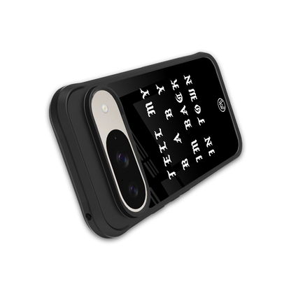 back in town back phone cover | glass case for google pixel 9