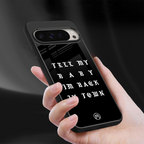 back in town back phone cover | glass case for google pixel 9 pro