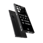 back in town back phone cover | glass case for samsung galaxy s23 ultra