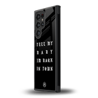 back in town back phone cover | glass case for samsung galaxy s24 ultra