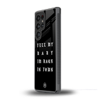 back in town back phone cover | glass case for samsung galaxy s25 ultra