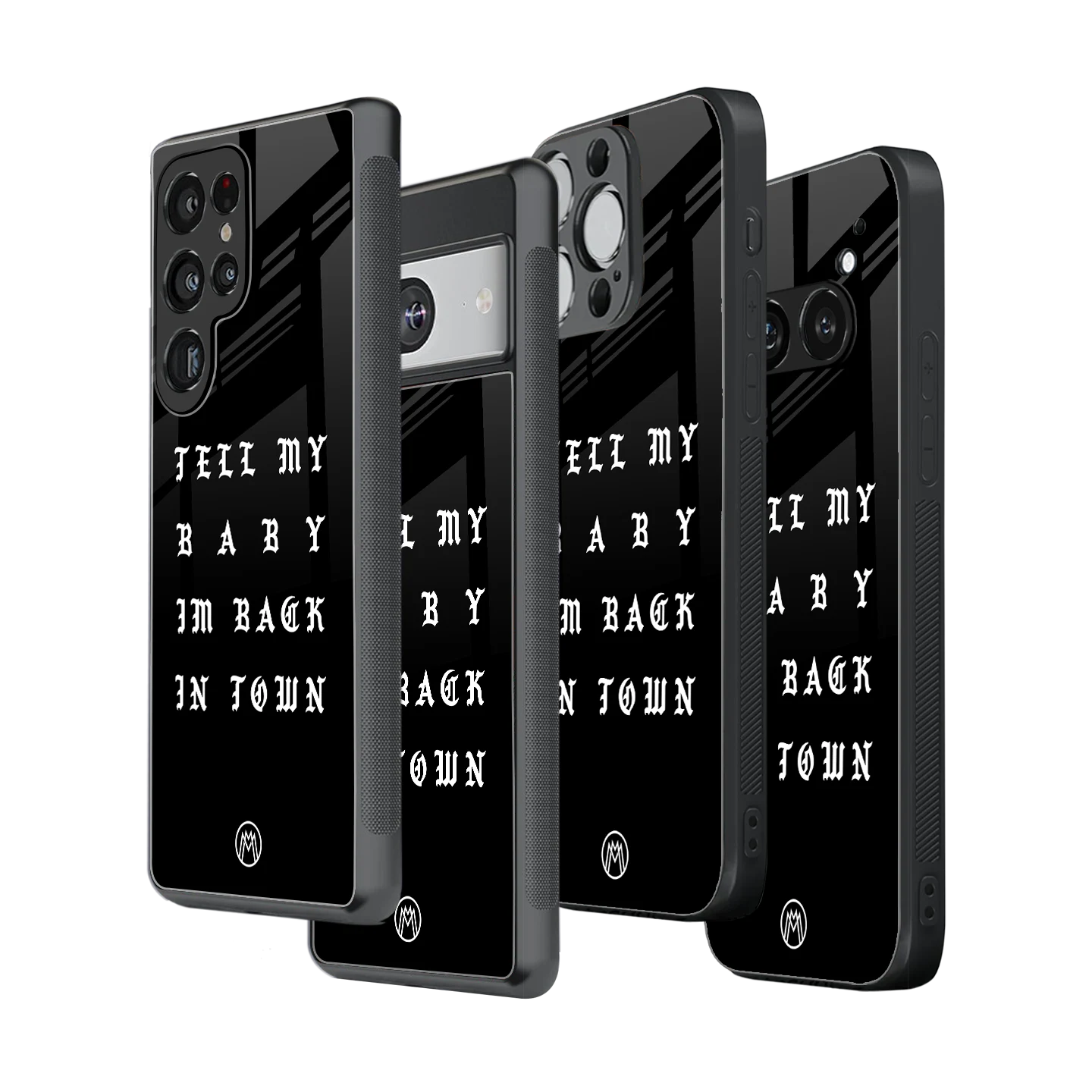 Stylish Glass Back Case for All Smartphones – iPhone, Samsung, OnePlus, Pixel, Redmi, Oppo, Vivo, Motorola