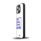 bad at math back phone cover | glass case for iphone 13 pro