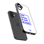bad at math back phone cover | glass case for iphone 16 plus