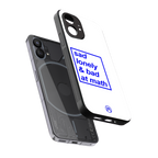 bad at math back phone cover | glass case for nothing phone 1