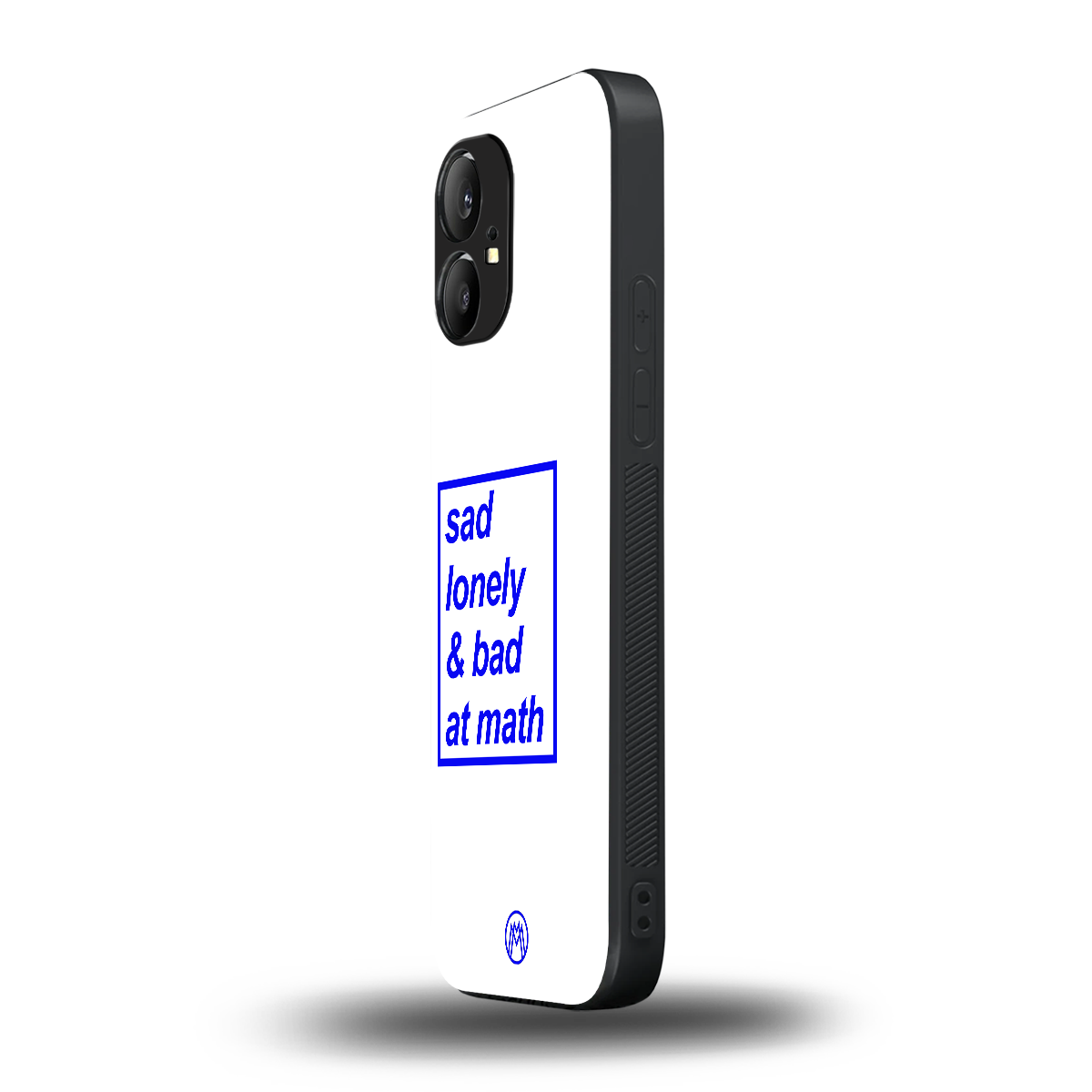 bad at math back phone cover | glass case for nothing phone 1