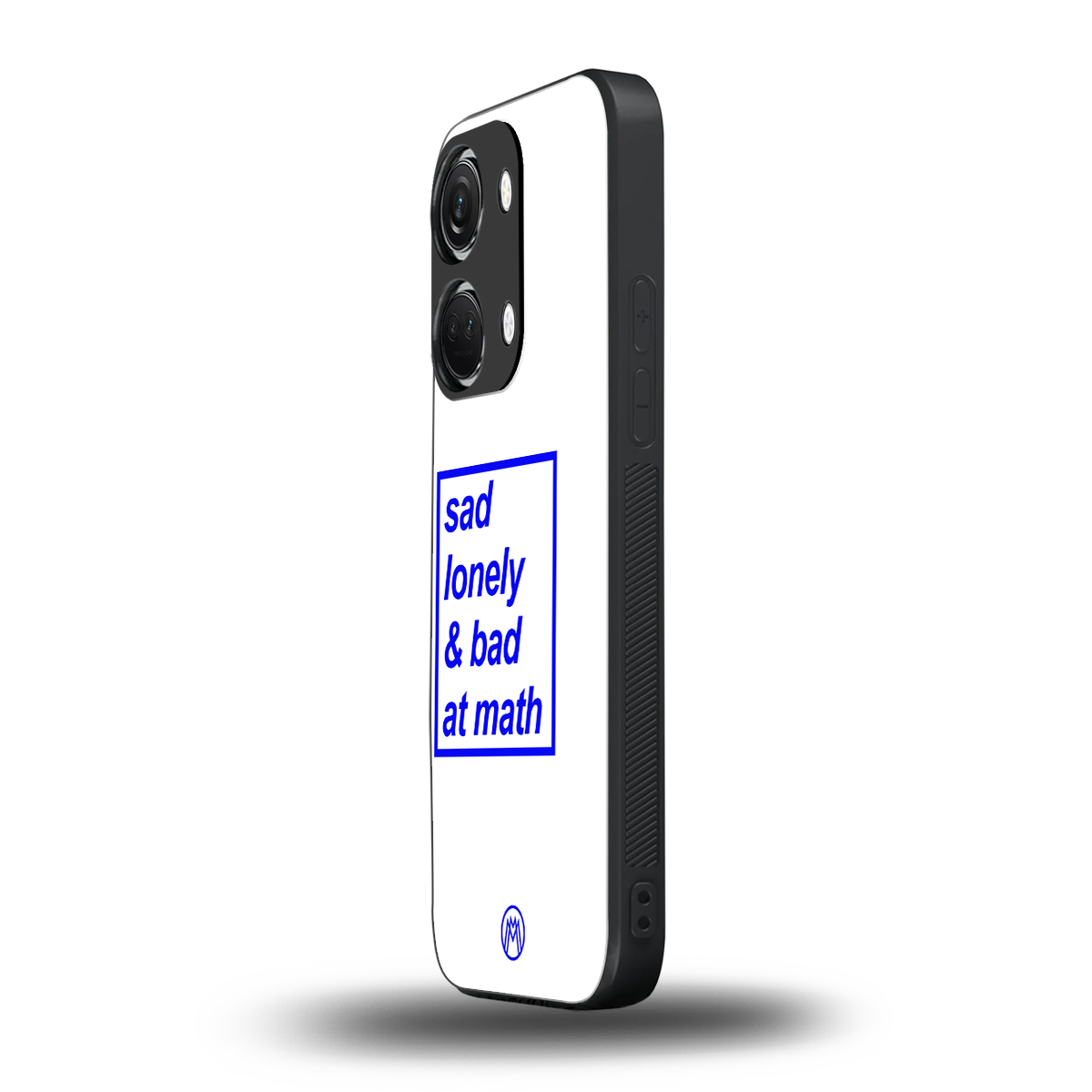 bad at math back phone cover | glass case for oneplus nord 3