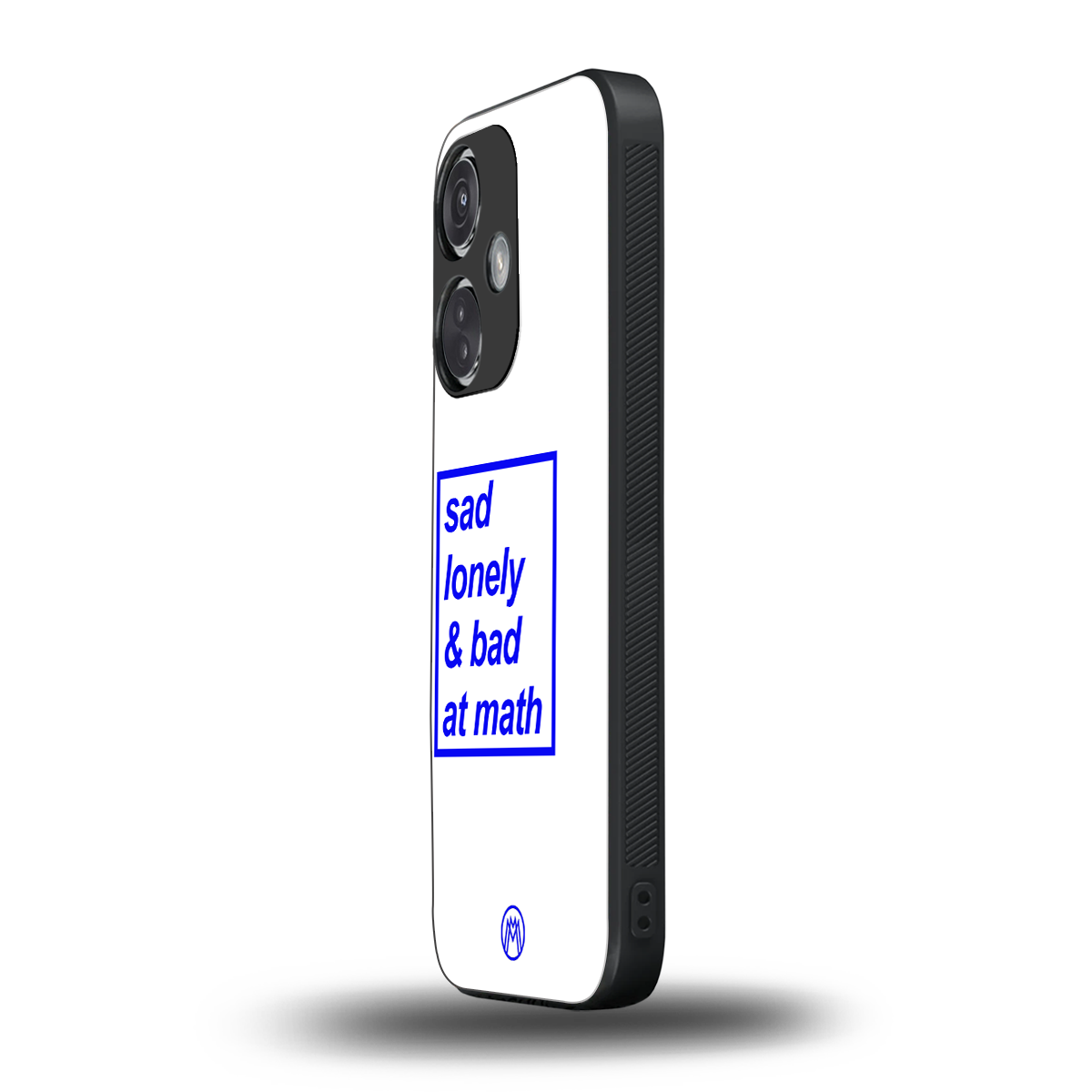 bad at math back phone cover | glass case for oneplus nord ce 3