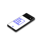 bad at math back phone cover | glass case for Google Pixel 6A