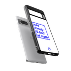 bad at math back phone cover | glass case for google pixel 7 pro