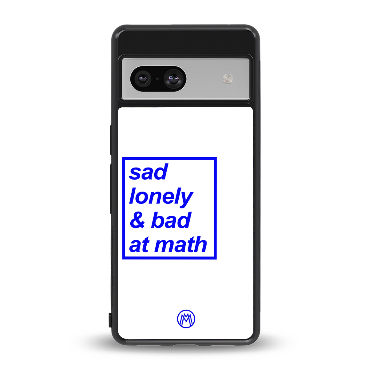 bad at math back phone cover | glass case for Google Pixel 7