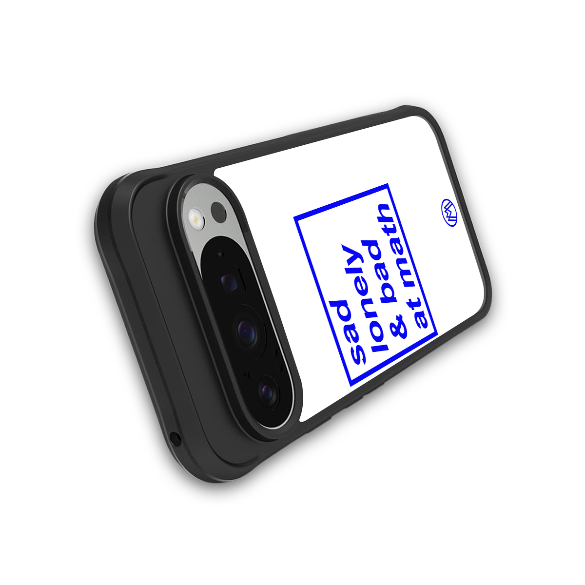 bad at math back phone cover | glass case for google pixel 9 pro xl