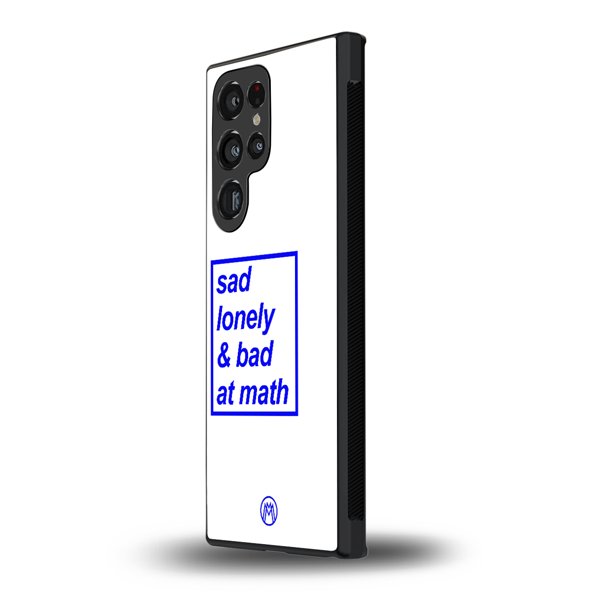 bad at math back phone cover | glass case for samsung galaxy s24 ultra