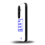 bad at math back phone cover | glass case for samsung galaxy s23