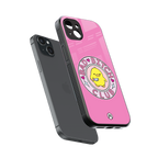 bad bitch club back phone cover | glass case for iphone 14 plus