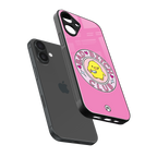 bad bitch club back phone cover | glass case for iphone 16 plus