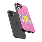 bad bitch club back phone cover | glass case for iphone 16
