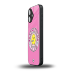 bad bitch club back phone cover | glass case for iphone 16