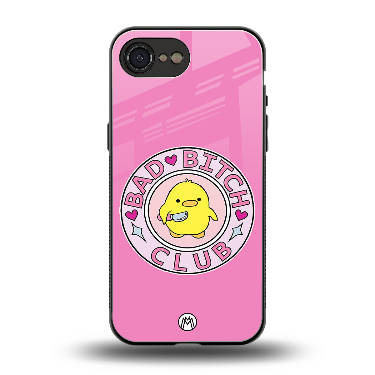 bad bitch club back phone cover | glass case for iphone 16e