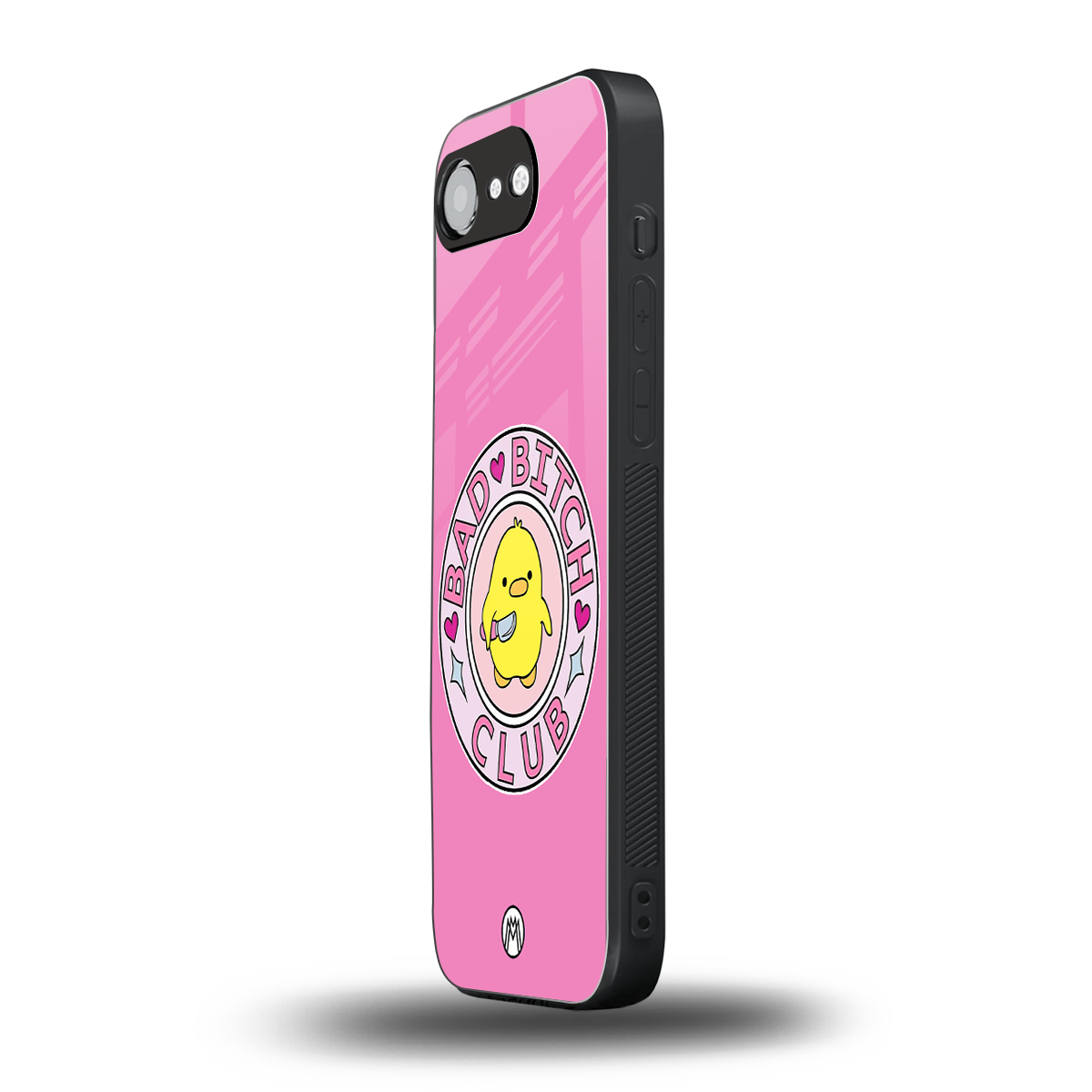 bad bitch club back phone cover | glass case for iphone 16e