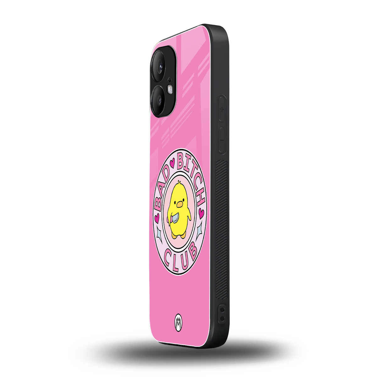 bad bitch club back phone cover | glass case for nothing phone 2