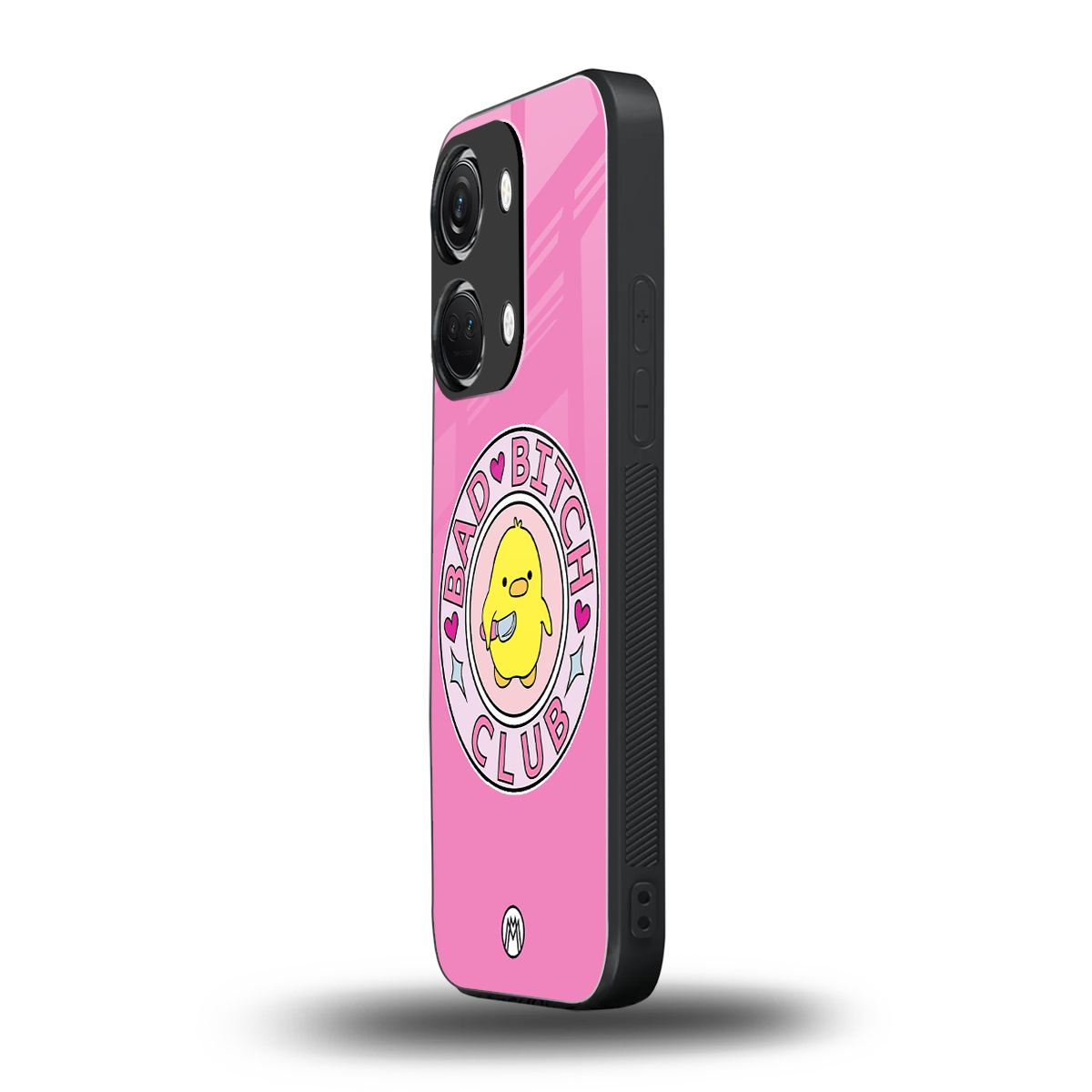 bad bitch club back phone cover | glass case for oneplus nord 3