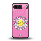 bad bitch club back phone cover | glass case for oneplus nord 4