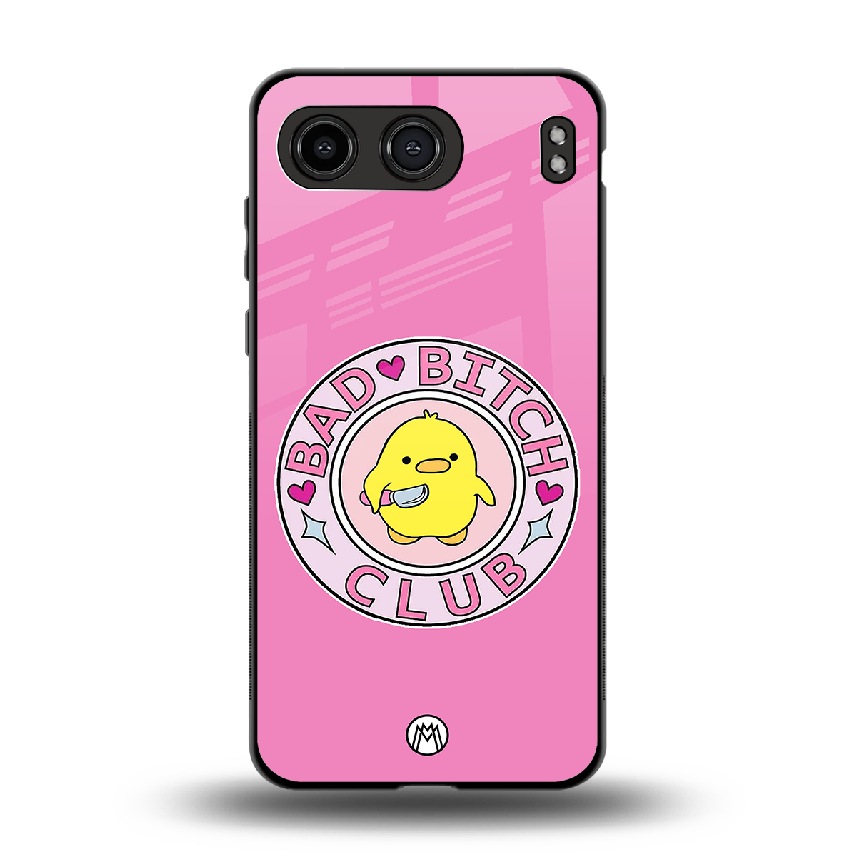 bad bitch club back phone cover | glass case for oneplus nord 4