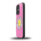 bad bitch club back phone cover | glass case for oneplus nord ce 3