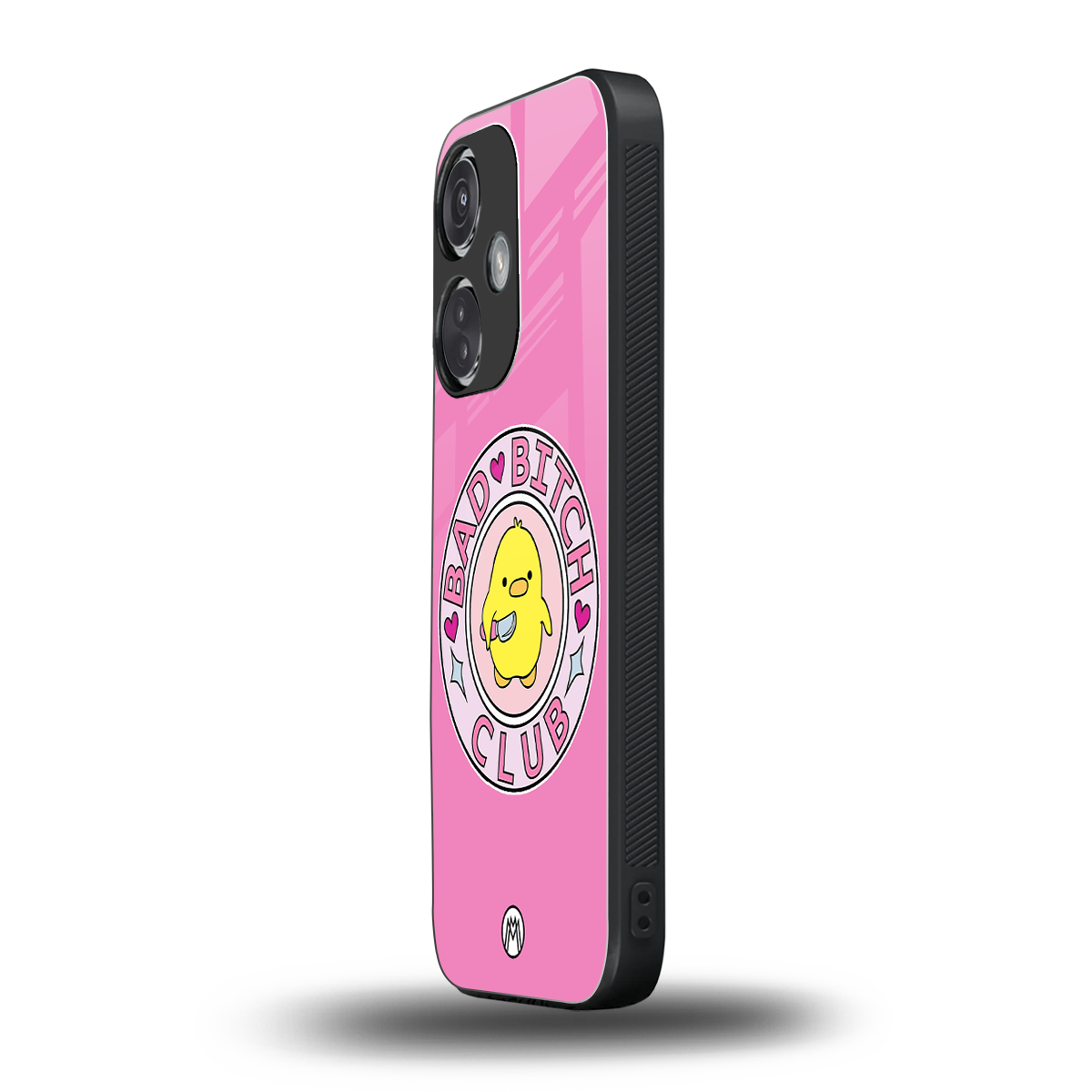 bad bitch club back phone cover | glass case for oneplus nord ce 3