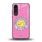 bad bitch club back phone cover | glass case for oneplus nord ce 4 lite