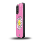 bad bitch club back phone cover | glass case for oneplus nord ce 4 lite
