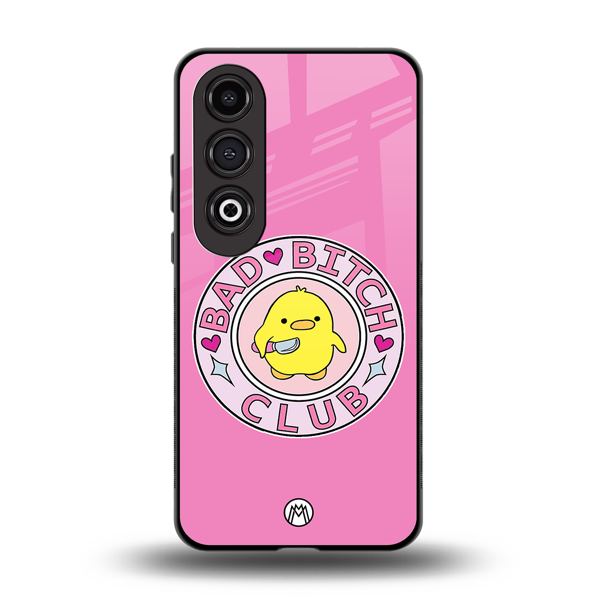 bad bitch club back phone cover | glass case for oneplus nord ce 4