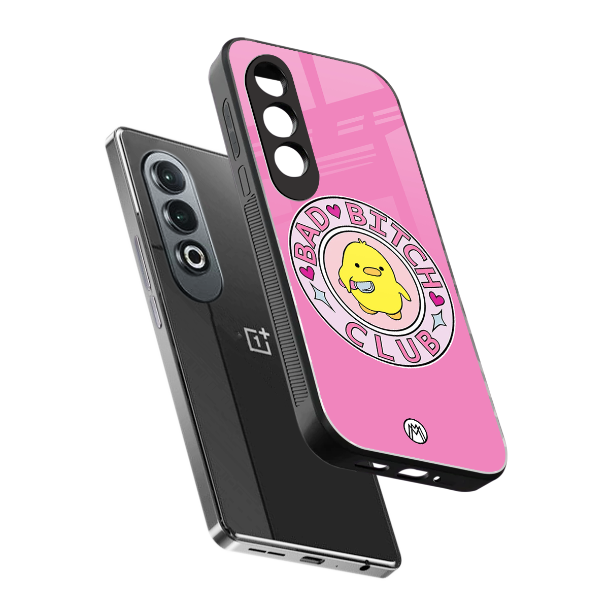 bad bitch club back phone cover | glass case for oneplus nord ce 4