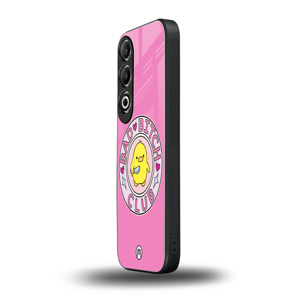 bad bitch club back phone cover | glass case for oneplus nord ce 4