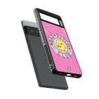 bad bitch club back phone cover | glass case for google pixel 6 pro