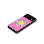bad bitch club back phone cover | glass case for google pixel 6