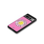 bad bitch club back phone cover | glass case for google pixel 7 pro